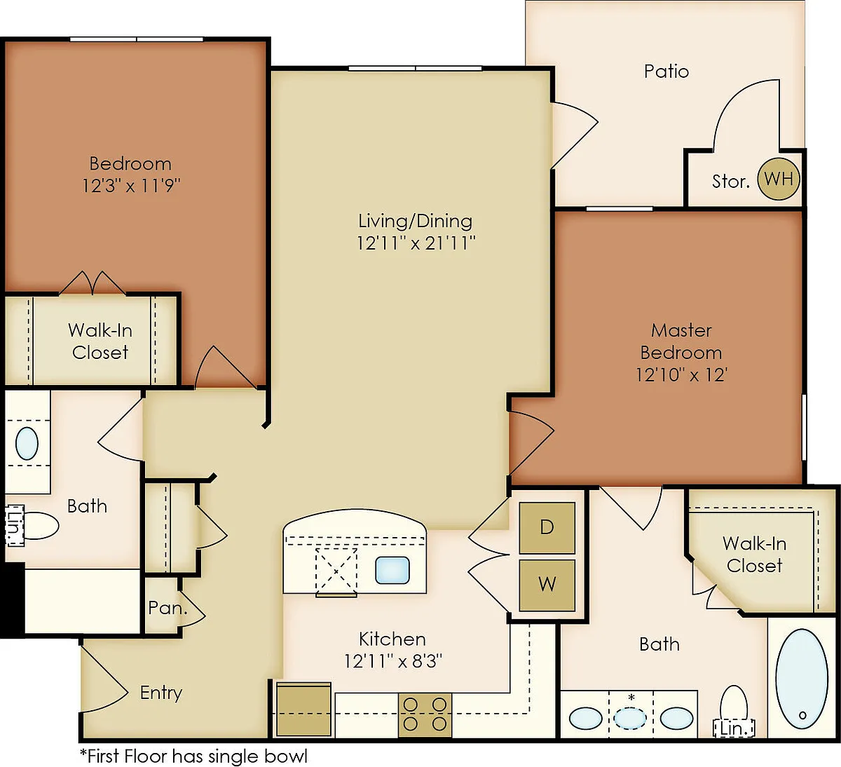 Floor plan B2