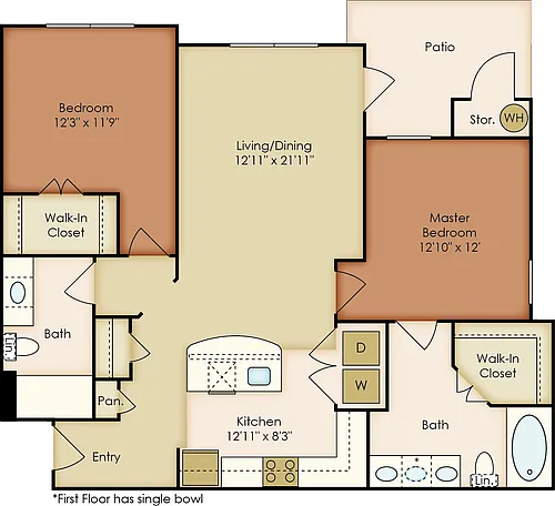 Floor plan B2