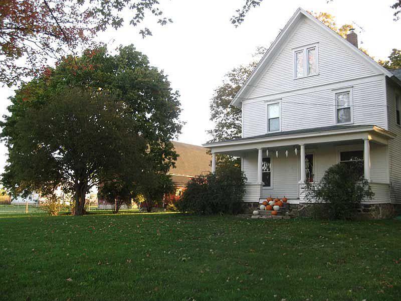 Looking northeast from the street