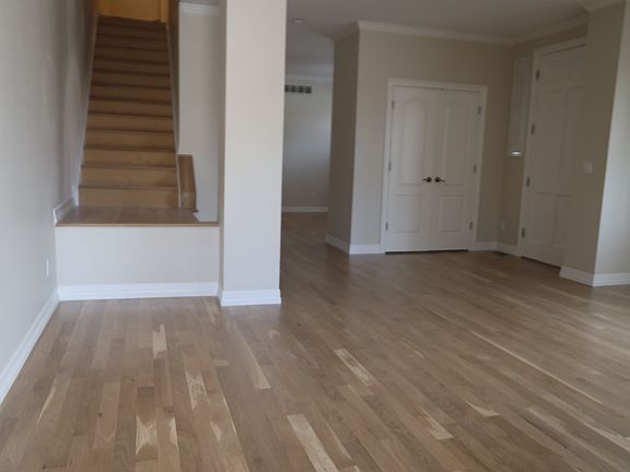 Front entry (New modern stair railings to be installed by move in date)