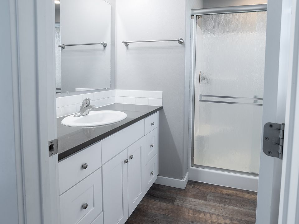 Bathroom with walk in shower!