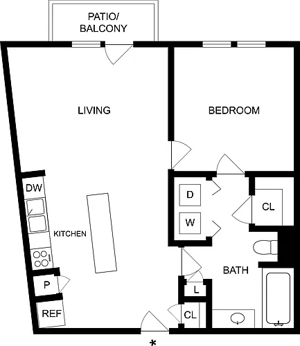 Floor plan A1G