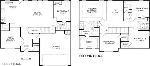 Floor plan Southport Flex
