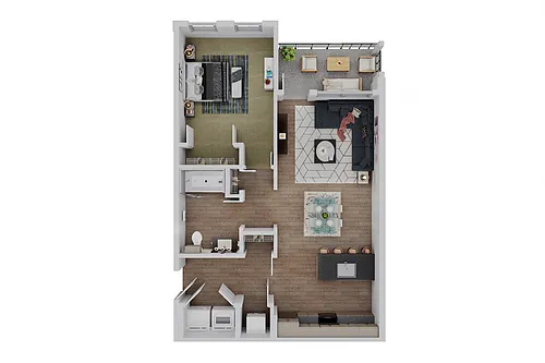 Floor plan Bungalow+ (A1+)