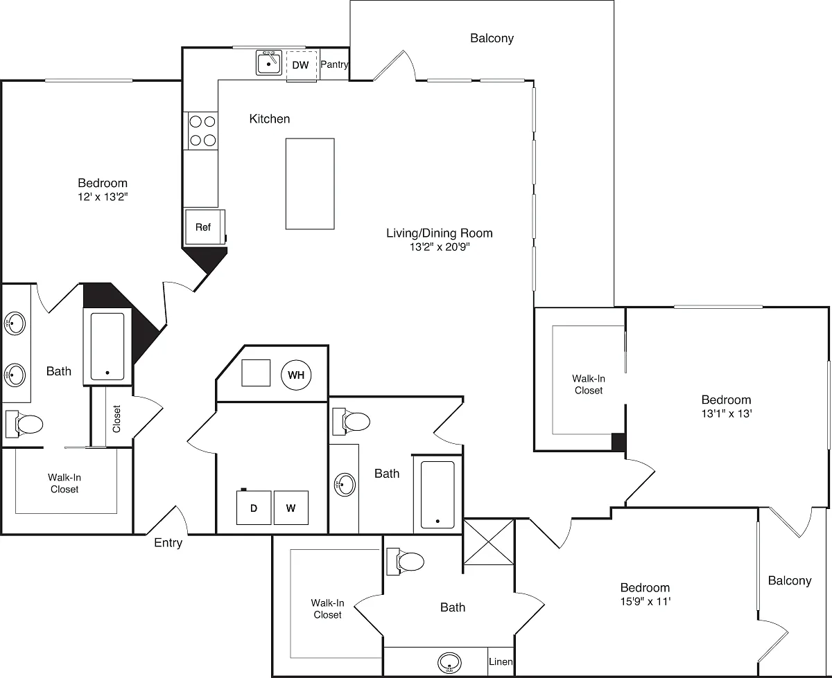 Floor plan C1
