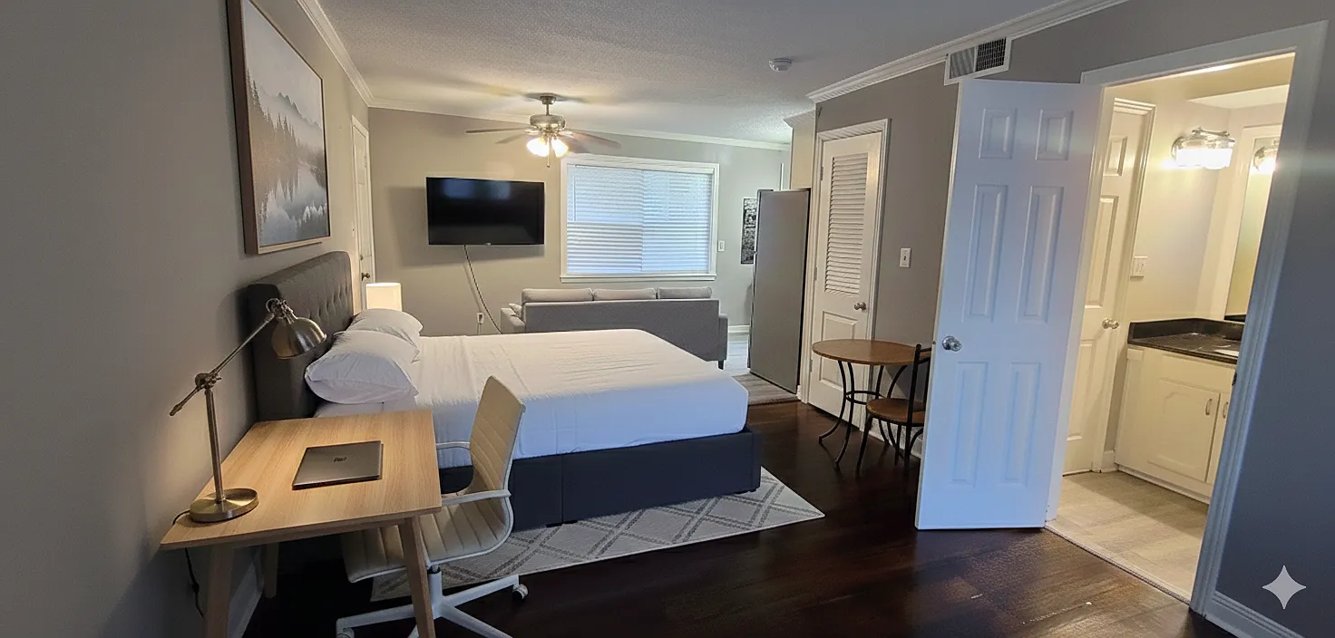 Studio, 350 sqft, $1,300 — Photo 2