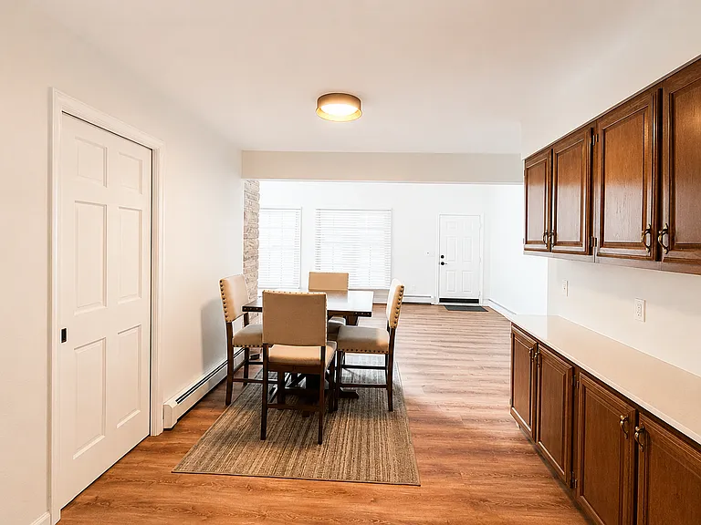Entry way/dining area.