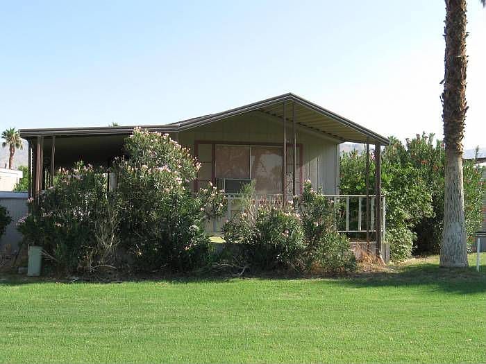 Patio on golf course side