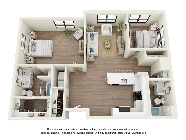 Floor plan B3