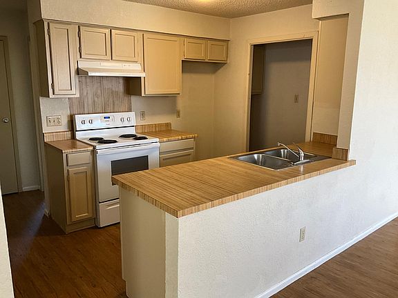 Kitchen. Refrigerator not provided.