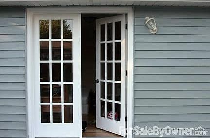 back door to back yard