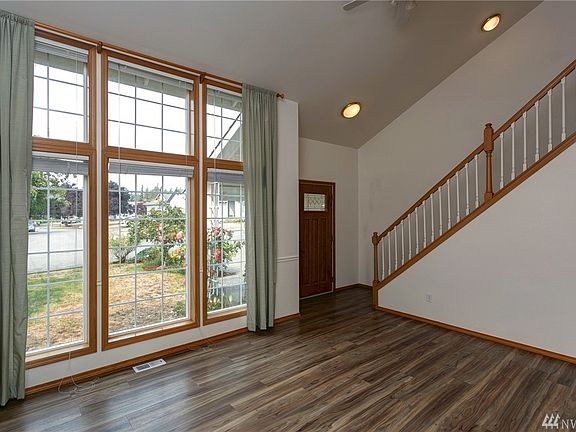 Living room facing the street