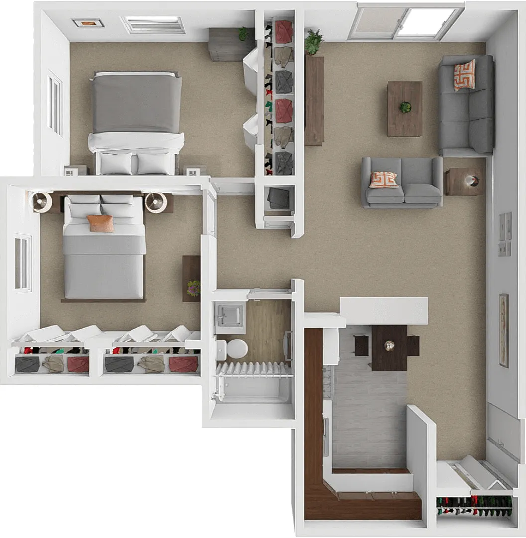 Floor plan Oak