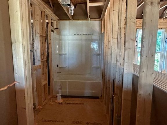 Secondary Bath Construction Progress.