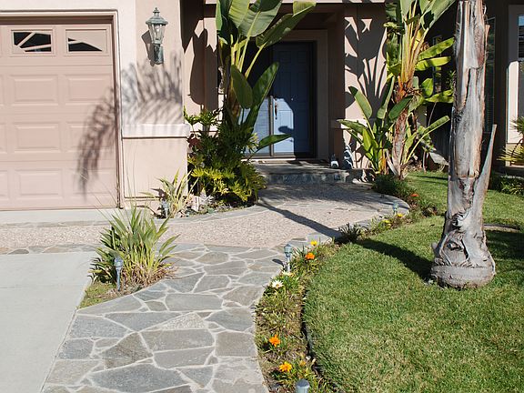 Front walk entrance