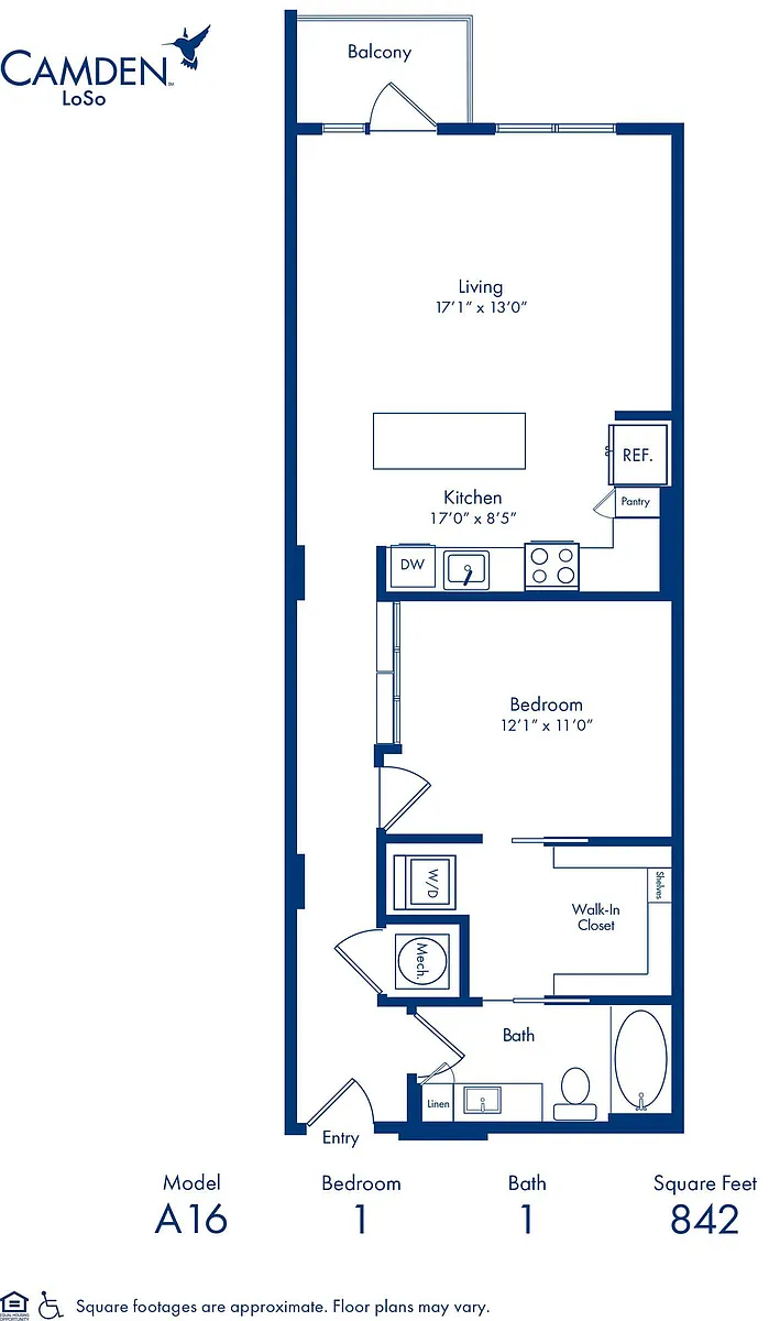 Floor plan A16
