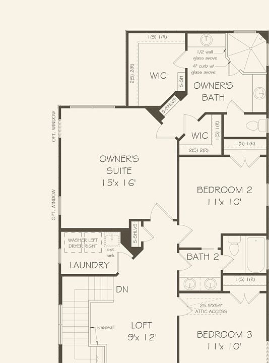 Second Floor 4 br / 4 ba