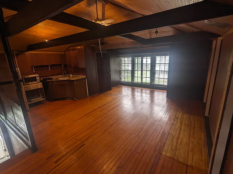 Second Floor Studio with large windows