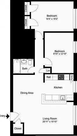 Two Bedroom Apartment Two Bedroom Apartment
