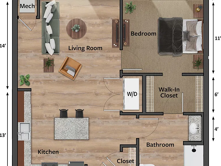 C Floor plan C Floor plan