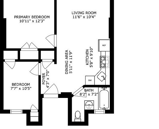 2nd image of 2082 Frederick Douglass Blvd APT 5A