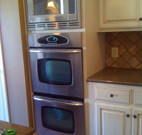 Double ovens and built in microwave