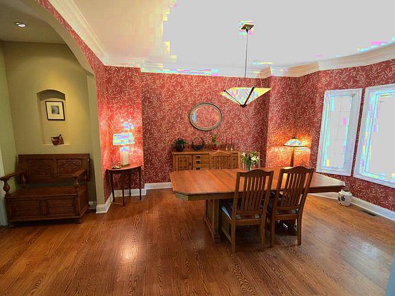 Just turn right upon entering through the front door and there is the large formal dining room.