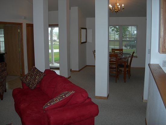 Front Entry Opens to Living Room