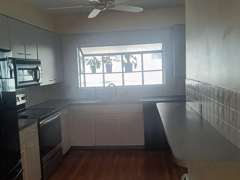 kitchen view from dining room