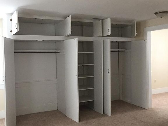 upstairs bedroom closet