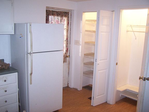 Kitchen pantry and coat closet