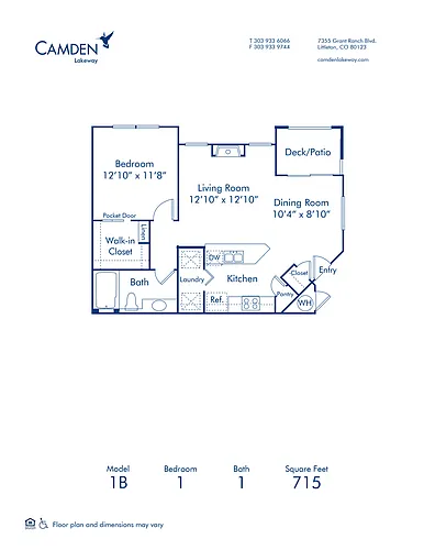 Floor plan 1B