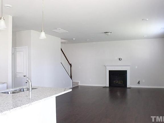 leaving room with fire place