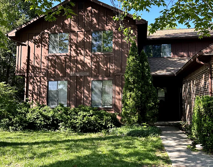Front of duplex