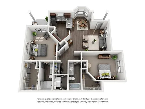 Floor plan B3