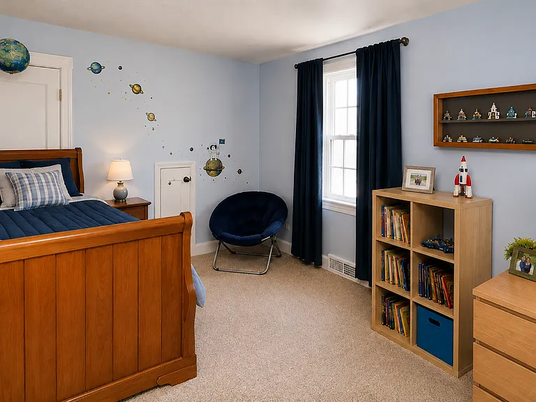 second upstairs bedroom