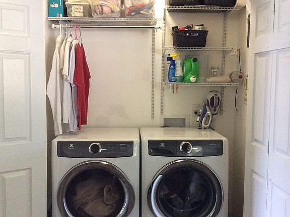 Laundry closet