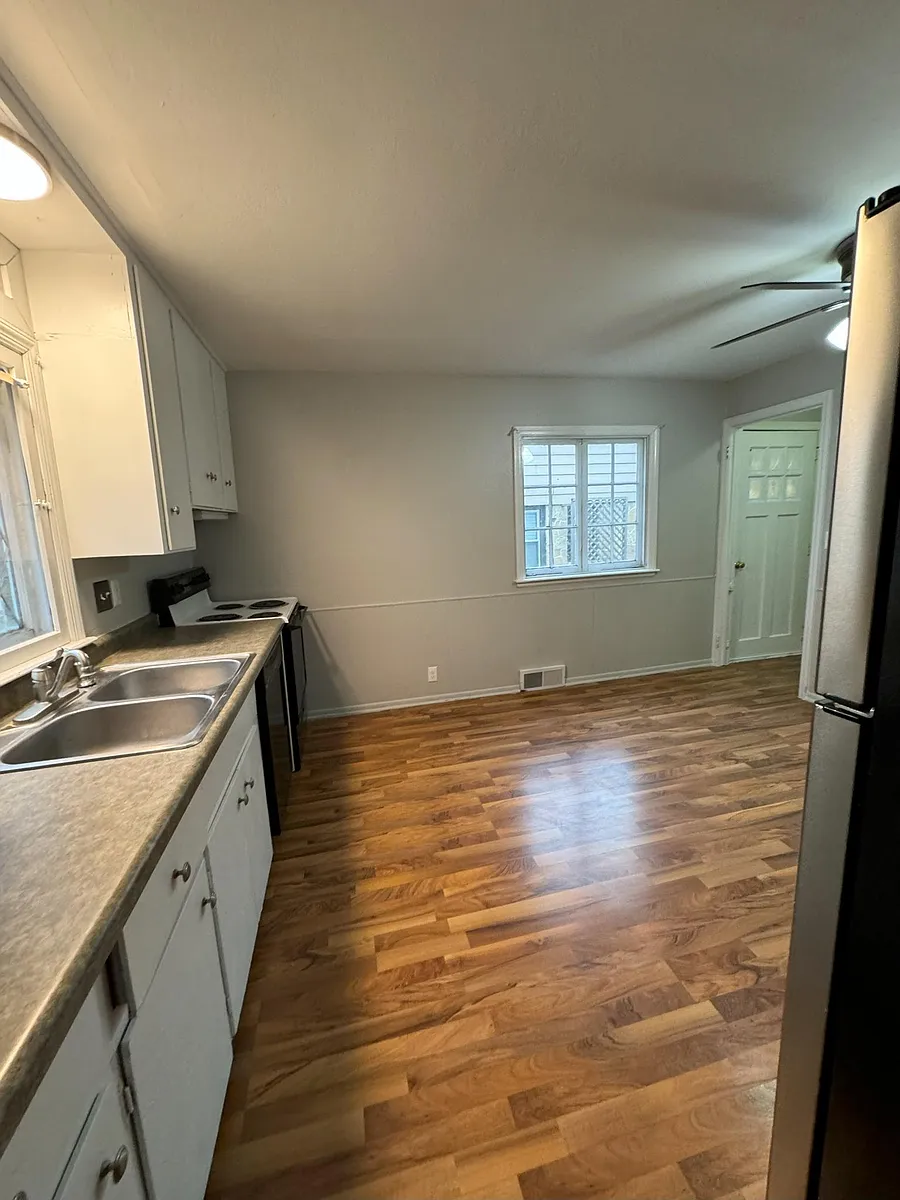 Kitchen with Entry Door View - N Park St