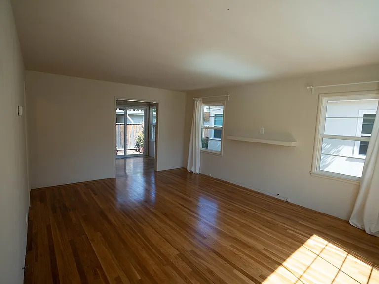 Living room looking into the Dining room