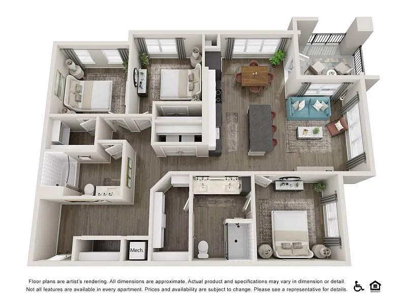 Floor plan C1