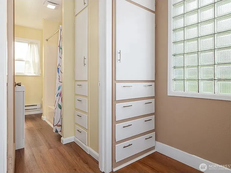 Bathroom and hallway storage