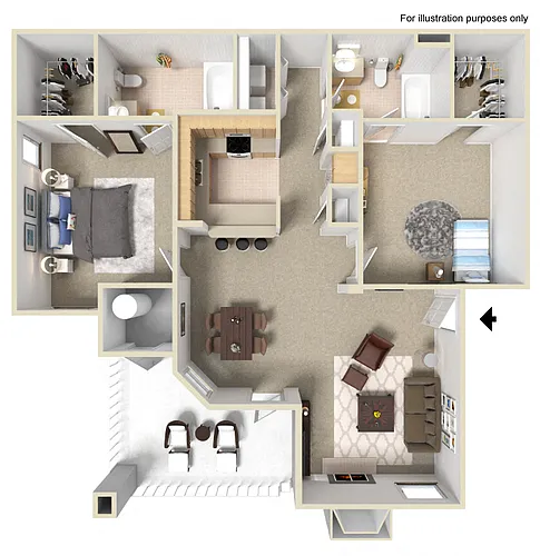 Floor plan Asciano