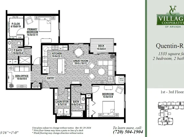 Quentin-Reverse Plan, Village Cooperative of Arvada (Active Adults 62+)