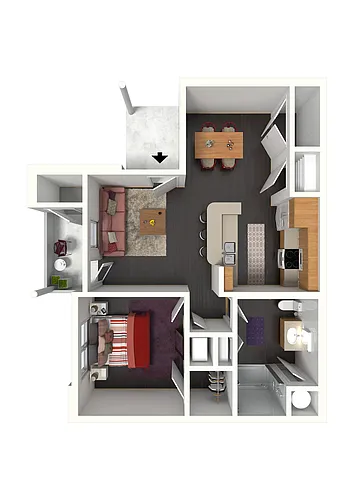 Floor plan A-1