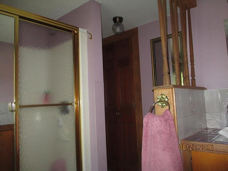 Bathroom with cedar closet