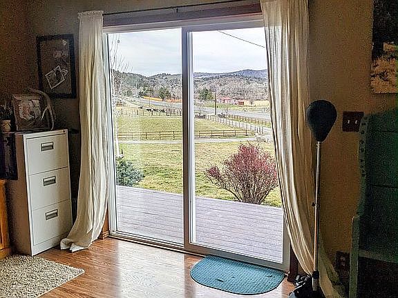 Front & back sliding doors