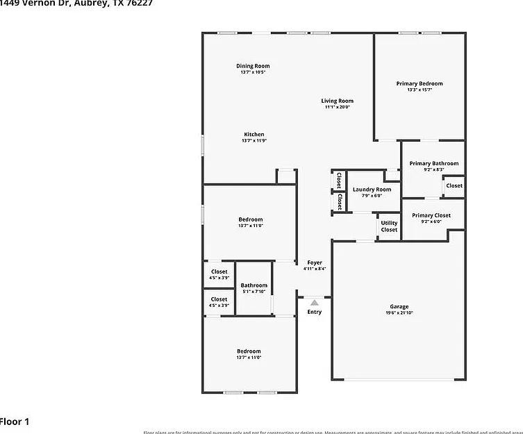3 bed, 2.0 bath, 1624 sqft, $2,095 — Photo 2