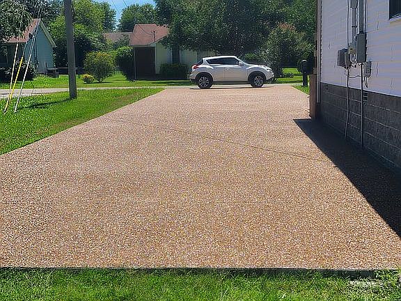 New driveway (2022)