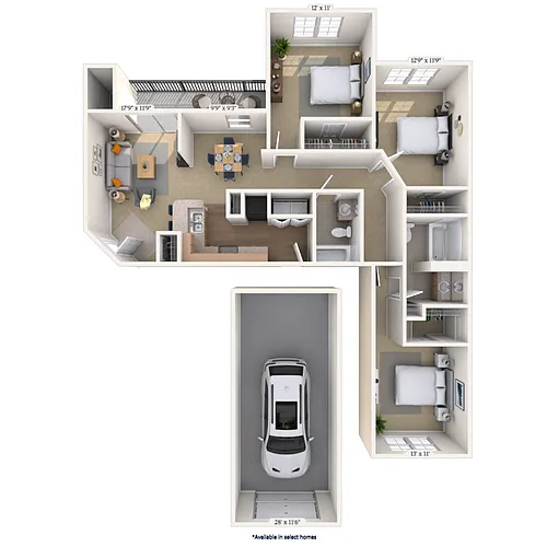 Floor plan The Magnolia