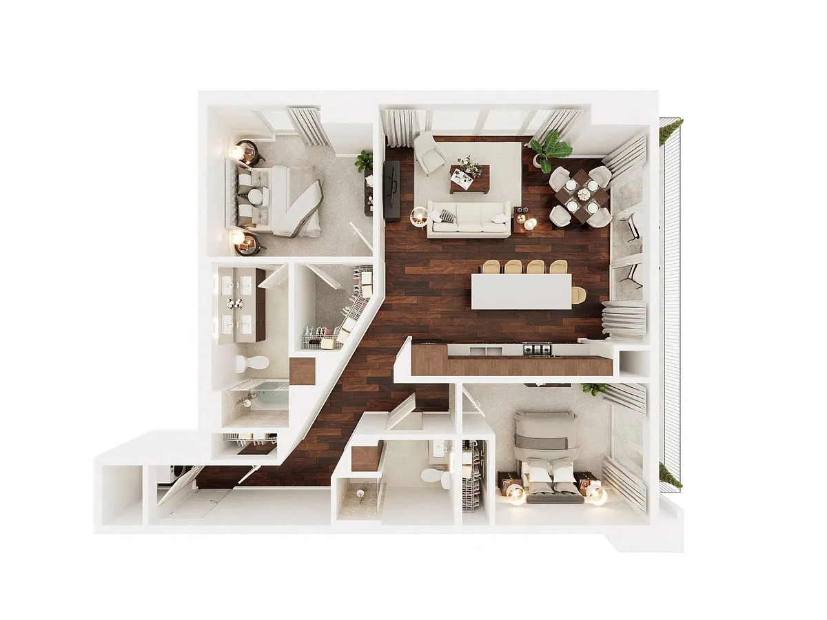 Floor plan THE LAUREN